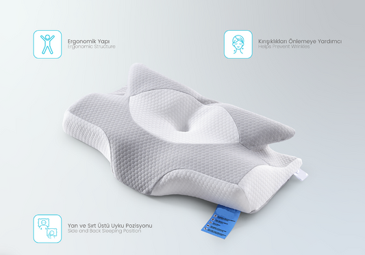 Servikal Soft Boyun Yastık - 64x28x12,5 cm