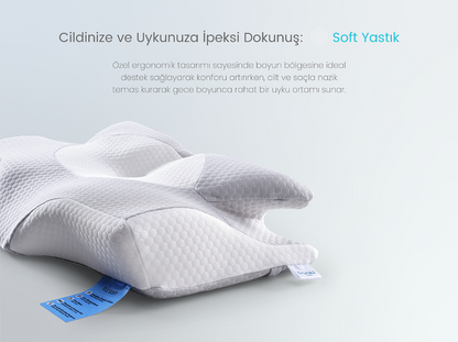 Servikal Soft Boyun Yastık - 64x28x12,5 cm